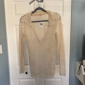 Fashion On Earth Ivory Knit Sweater